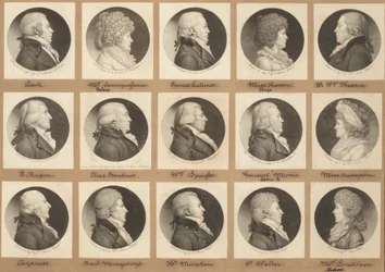 Saint-Mémin Collection of Portraits, Group 9