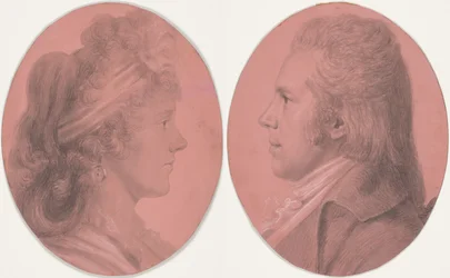 Portraits of Georges Arnold Fitzwilliam and Portrait of Eleanor Ramsay Fitzwilliam; a pair