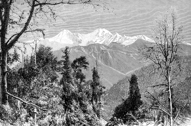 The Banderpunch Mountains, India