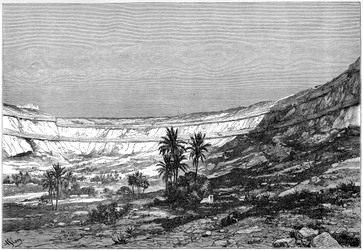 The Kasr-el-jebel Cirque, Syria, c1890