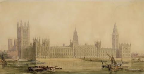 Perspective View of the new Houses of Parliament