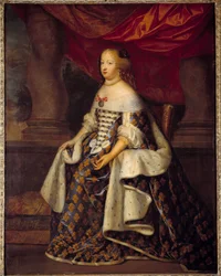 Portrait of Marie Therese of Austria, Queen of France