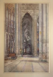 Interior of the Beauvais Cathedral