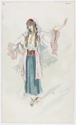 Holmès - The Black Mountain - Costume Designs by Charles Bianchini - 04. Dance