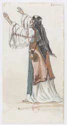 Holmès - The Black Mountain - Costume Designs by Charles Bianchini - 07. Figuration