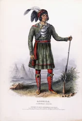 Asseola, a Seminole Leader, c. 1837-1844