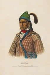 Me-na-wa - A Creek Warrior