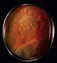 Cameo with Mars and Bellona