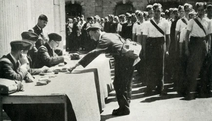 Pay-day Marks-off Life in the Royal Air Force at Regular Intervals