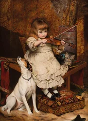 The Little Violinist, 1887