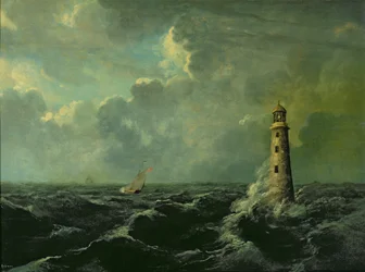 Seascape with Lighthouse