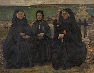 Breton Women in Mourning