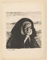 Breton Old Woman with Cap