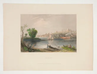 Albany, Illustration for Nathaniel Parker Willis