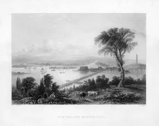 Boston and Bunker Hill, c. 1820