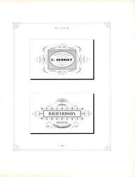 Business Card Designs of the Second Empire
