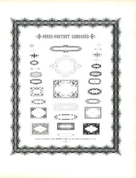 Collection of Decorative Frames and Borders
