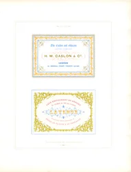 Decorative Business Card Templates with Ornamental Frames