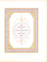 Decorative Frame with Passepartout