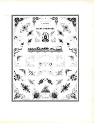 Illustrated Frame Corners with Figurative Motifs