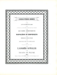 Ornamental Typefaces with Decorative Frame Border