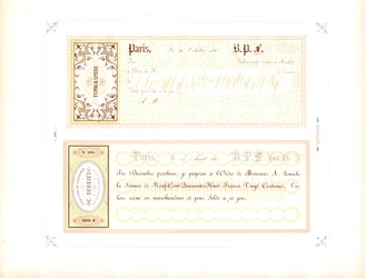Sample Forms for Promissory Notes in Yellow and Pink Tones