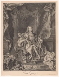 Portrait of Louis XV of France
