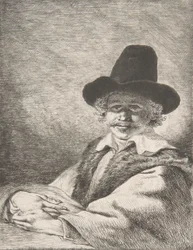 Portrait of Seated Man in Hat, 1782