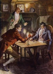 Illustration for The Amateur Gentleman by Jeffery Farnol