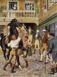 Illustration for The Amateur Gentleman by Jeffery Farnol