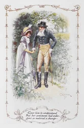 Gave him to understand that her sentiments had undergone so material a change..., illustration from 