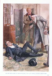 He Did Not Offer to Get Up Again: But Lay There, Looking About Him