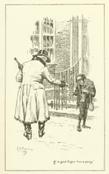 Illustration for The Essays of Elia by Charles Lamb