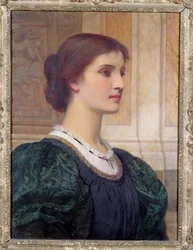 Portrait of Kate Dickens, wife of the artist