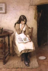 A Girl Reading