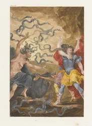 Illustration to the Novel The Temple of Gnidos by Montesquieu