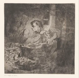 Blacksmith with Bellows
