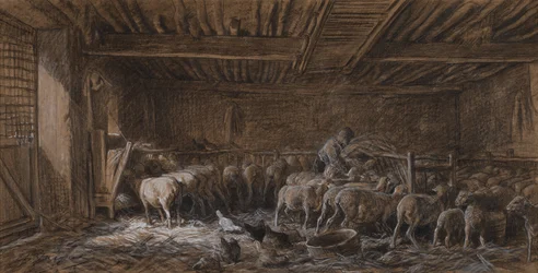 Interior of a Barn