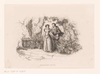 Couple in a Garden