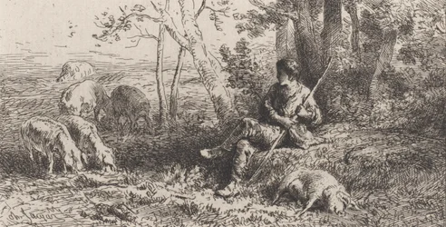 Small Pig Herd, 1864