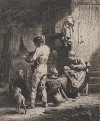 The Meal, 1864