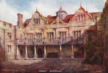 Knole House: Stone Court