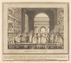 The Crowning of Voltaire