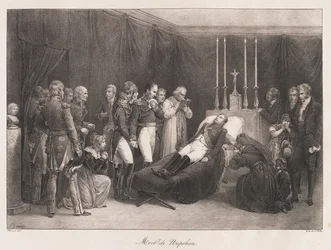 Death of Napoleon, Early 19th Century