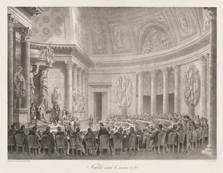 Napoleon Accepting Iron Cross, early 19th century