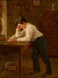 Little Boy Reading
