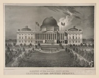 Elevation of the Eastern Point of the Capitol of The United States (Washington, D.C.)
