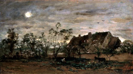Evening in Honfleur, 1860s