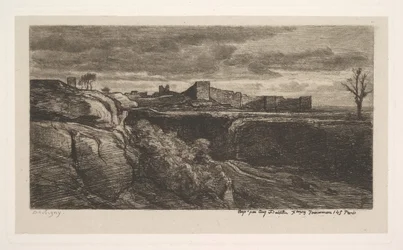 Ruins of the Chateau of Crémieux Isère