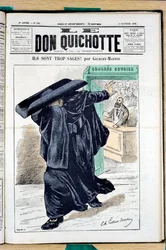 Cover of Le Don Quixote, number 121, Satirical in Colors